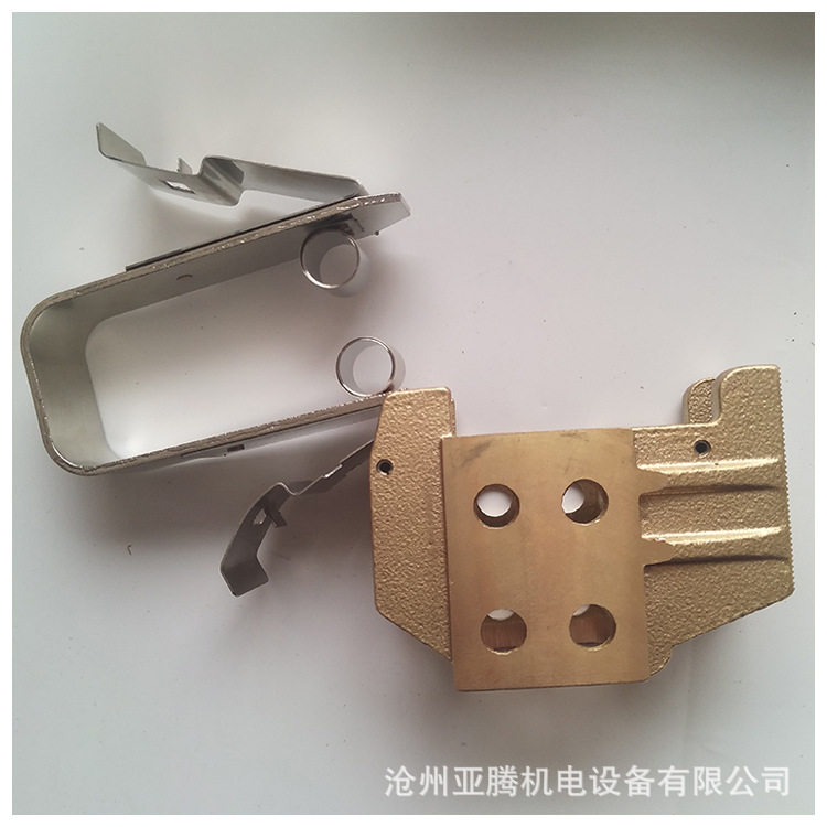西玛电机碳刷架铜刷握不锈钢卡簧