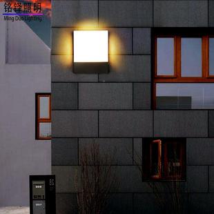 户外壁墙院灯走地脚灯GP led灯简约创意三角形壁挂廊灯酒店 B012