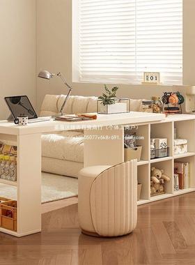 实木角书桌书架一转体电用42618桌子工作台脑桌卧室女生家小户型