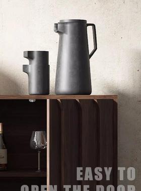 新式餐边柜用实木柜子玄关家柜边柜储物柜斗客柜厅隔中断柜VUO置