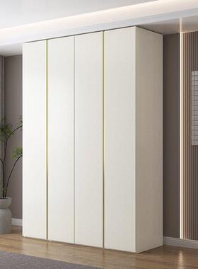 tn合诚HMK轻奢衣柜enhf室级实木欧板家用松卧柜一门到顶免拉手60