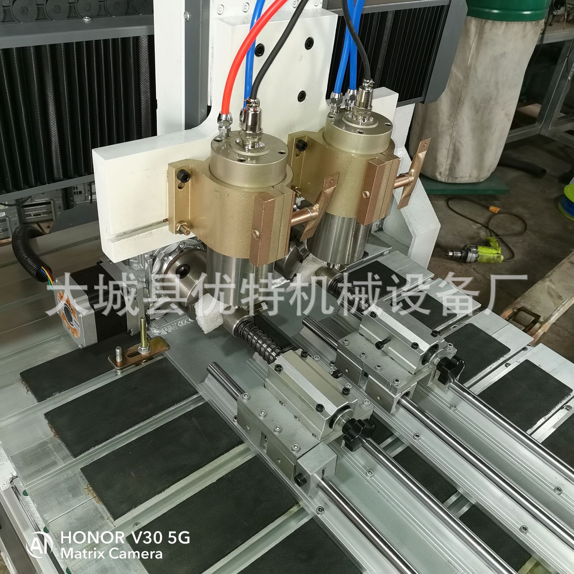 6090双头数控打孔圆雕机