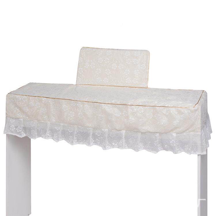 码钢琴罩yin数u罩e钢琴罩y蕾丝琴罩EXJ布艺电钢琴小花钢琴套