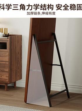 中古镜子全身镜落地镜家女生卧大室穿59370镜服装店试用衣镜挂墙