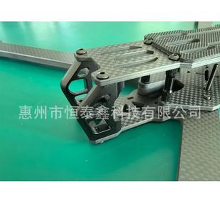 60731航模穿越机猛禽FX1机架碳纤0维01机架配扎带新款 10寸机长续