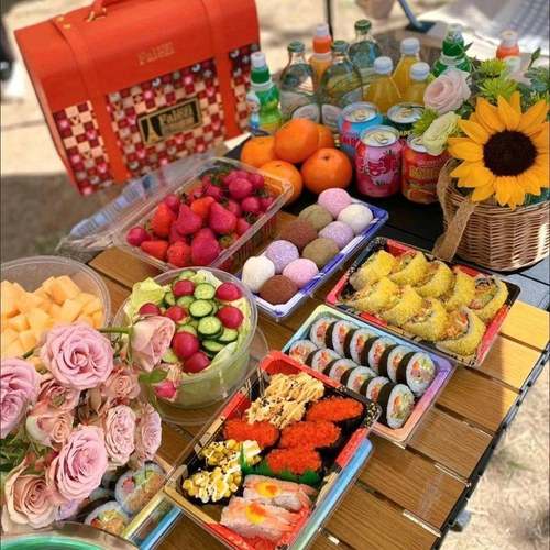 户外折叠桌野椅套便装携式超轻餐蛋卷桌野露营轻d45568便营全套装