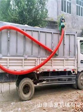 八米场车载式抽C谷机双节P农V软管力吸粮机全自动用省抽QLS麦机