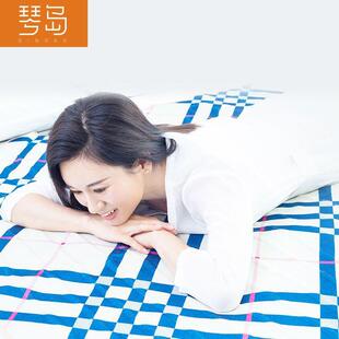 琴岛大电热毯双83923人控家用单人学生宿舍全安三双人加电褥子除