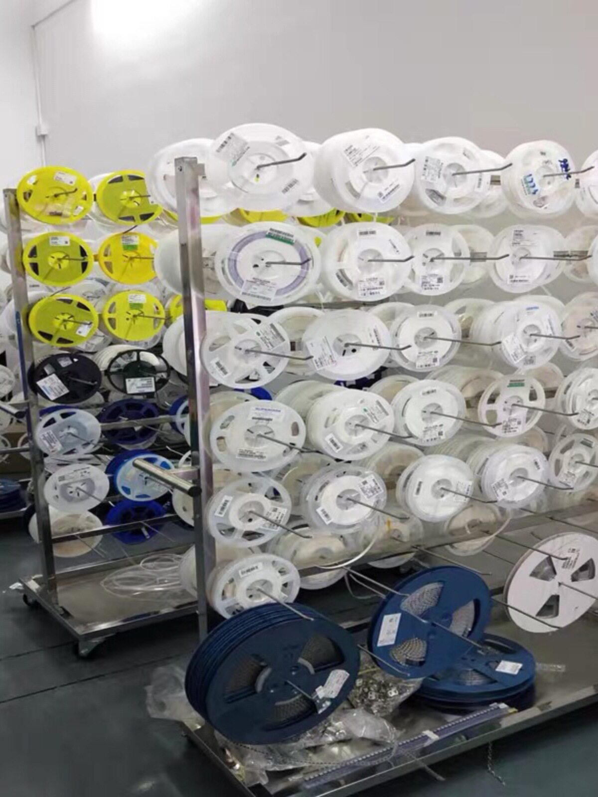 SMT不锈钢防静电挂料车可拆装