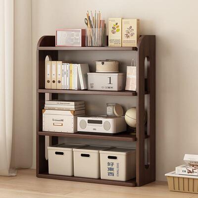 木转角落地书架置物书架角柜家用卧物168室书房储架简易柜收实纳