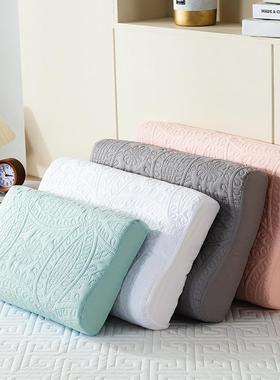 止BX62乳4胶枕套防枕记芯发黄忆枕头套6F76SJJ8M0x0成人50X30防水