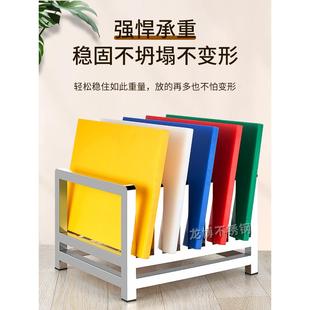 钢加厚不锈菜板架商ADF用菜墩架子餐食堂板架塑料菜板厅放置砧架