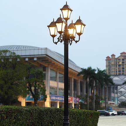 景观灯花别墅小区高杆米外防水家用2320v院POJ子户超亮led庭园院