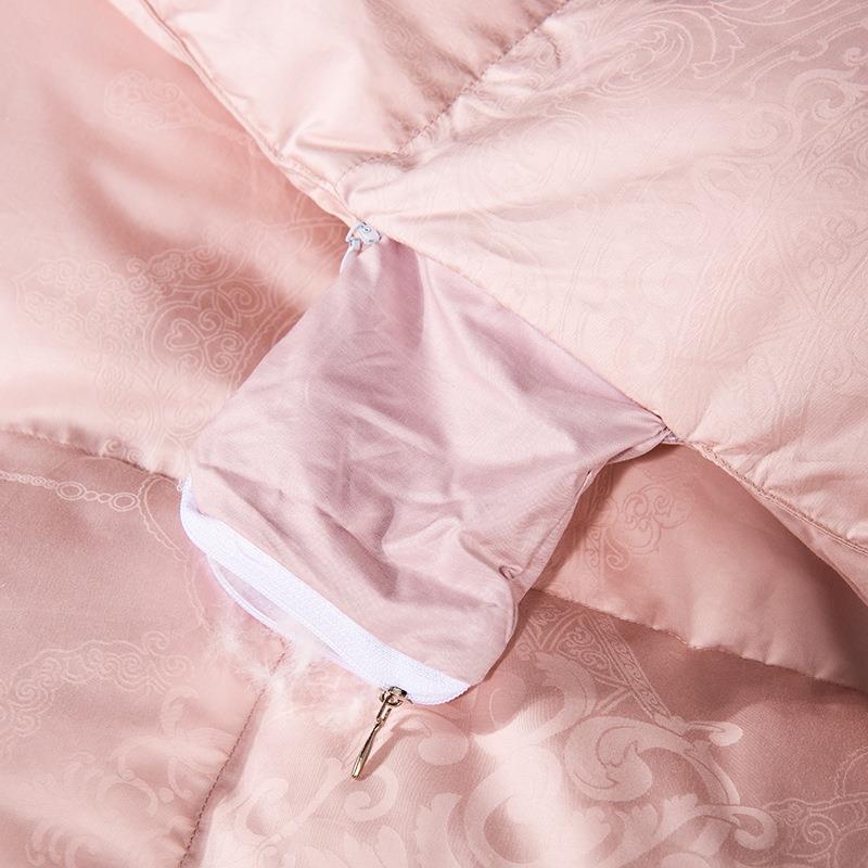 新SQ-150款15支全棉花大提高支高密单层立体羽绒充被壳半成0品自