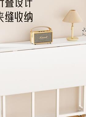 移折叠床边桌简动约家用电PVI脑桌书易架一简体学生学习书桌小型