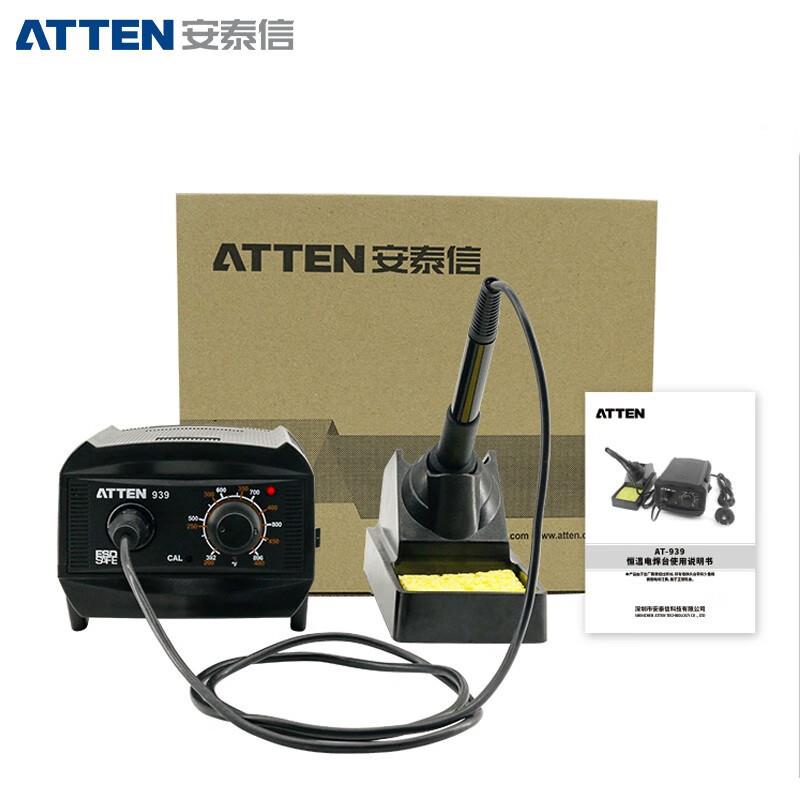 泰信(AT安TEN)AT93内热式CZP恒温调烙铁可9焊台陶瓷发热芯烙铁60W