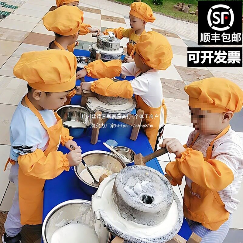 复古老石磨小磨豆腐豆浆