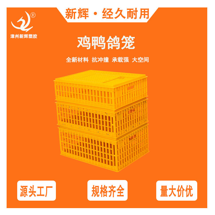 塑料家禽运输笼养殖厂通用