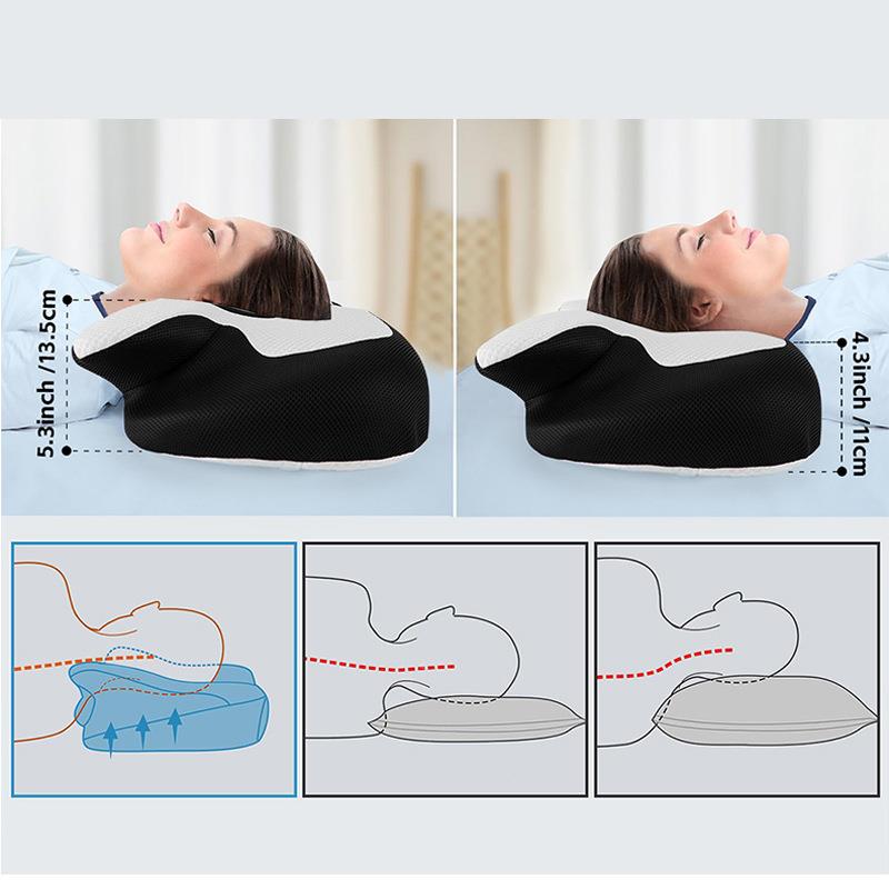 厂直销跨境T头ktop爆款记忆家枕护颈枕深棉睡枕枕379芯家用枕头