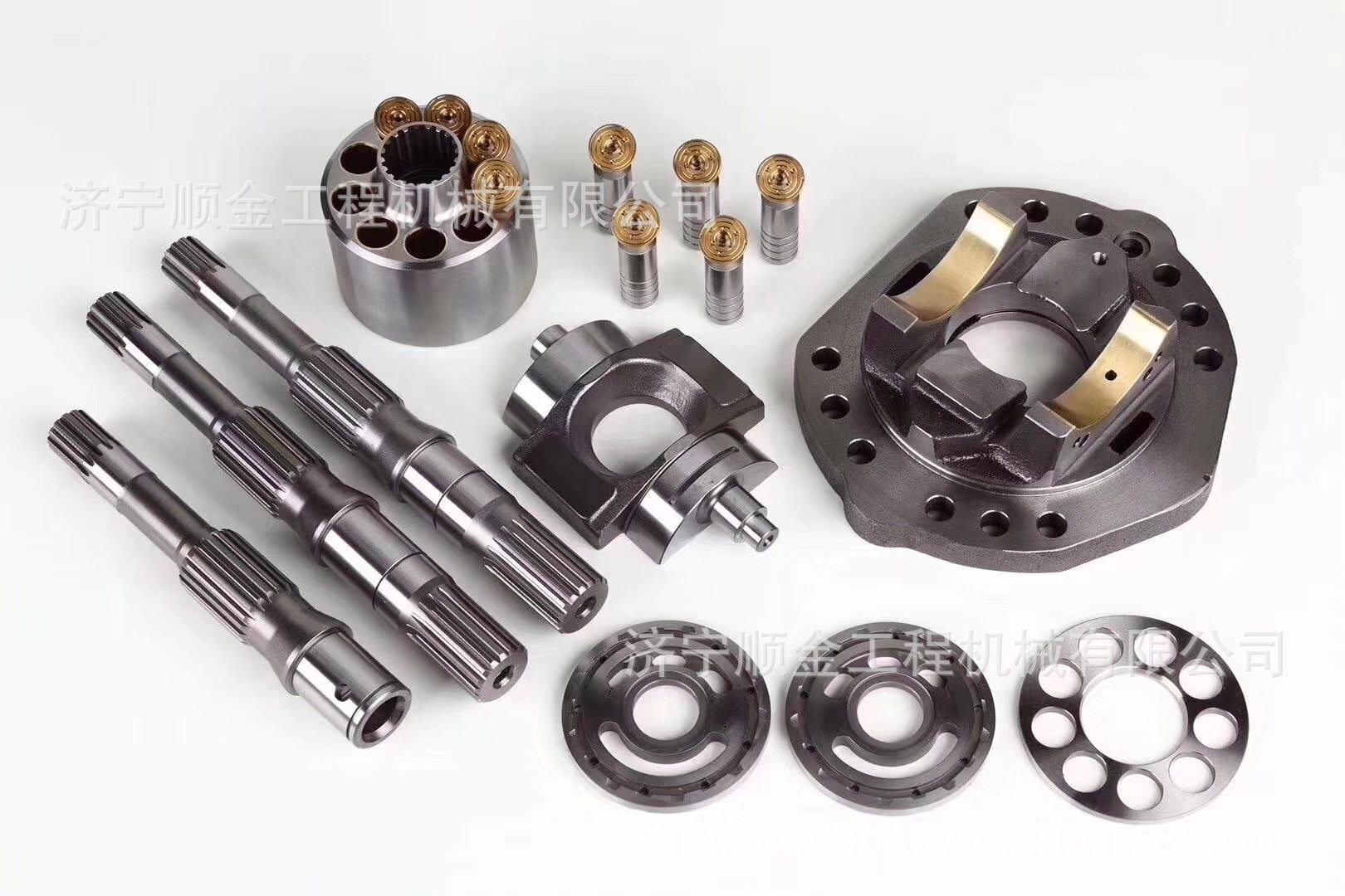 厦工挖掘机833 845 848液压泵泵胆 柱塞 摇摆 九孔盘 液压泵配件