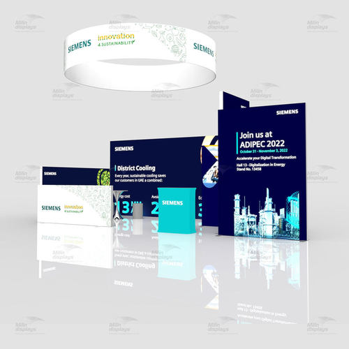 便携 轻松搭建展会LED灯光卡布灯箱摊位