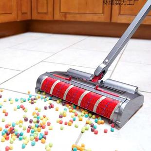 把扫家907用动扫把刮水拖地电两用电扫动地刷吸头地板刷软绒帚扫