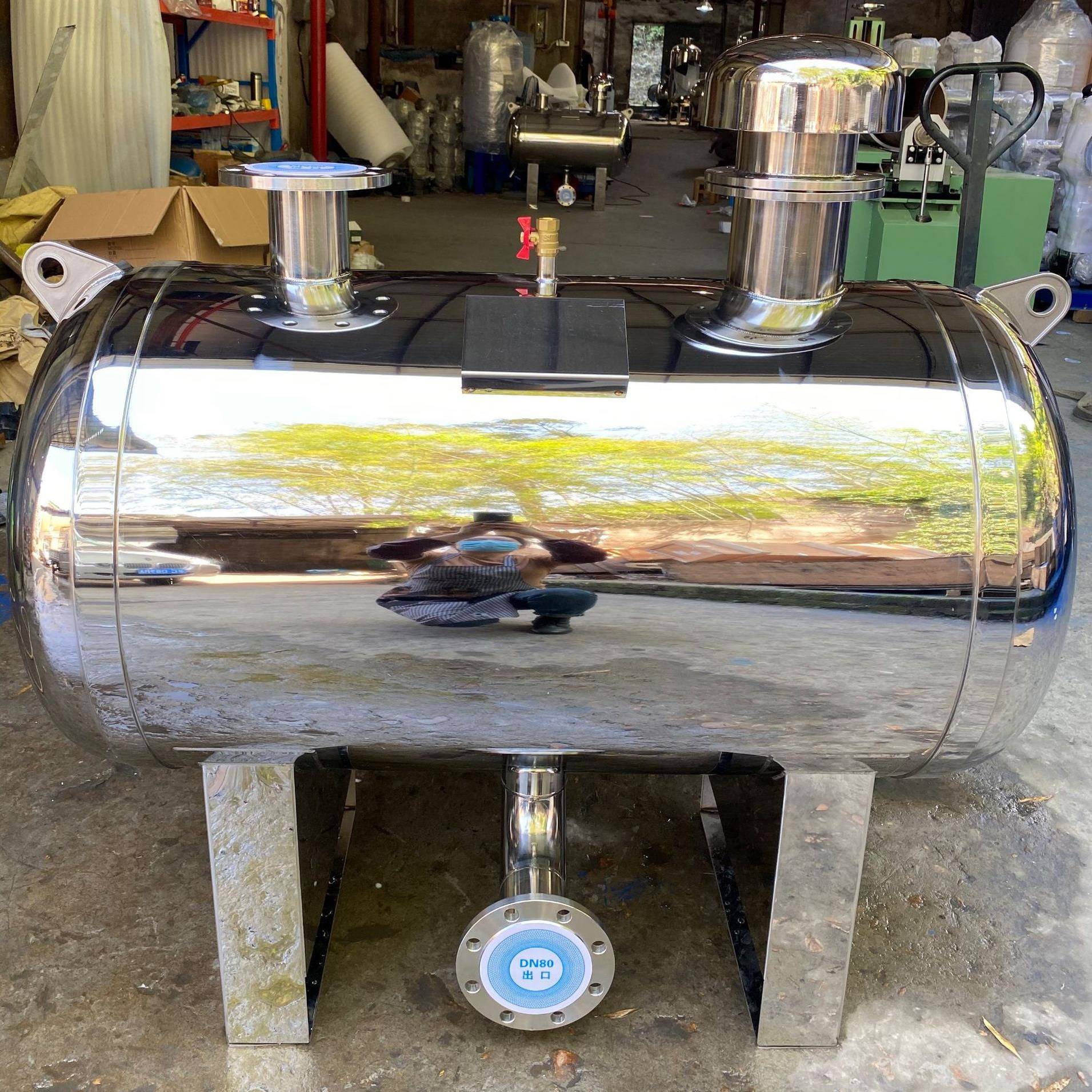 卧式稳无负压罐锈无负压钢稳流罐二次供水不补偿551流罐厂家