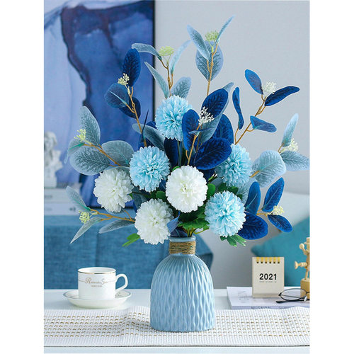 N 39581 Artificial Flower Arrangement 桌面仿真花束跨境速