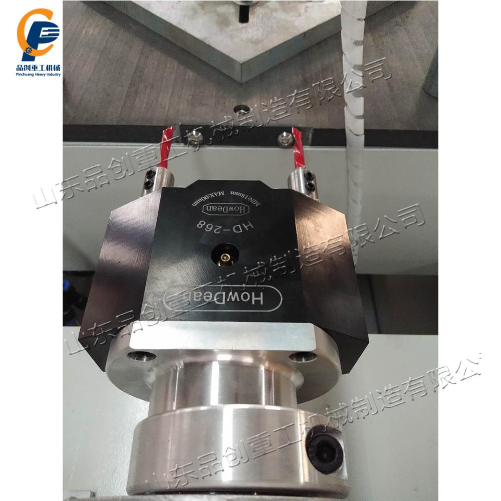 45度角木销孔双头框斜孔钻实木工水平PC-40打孔钻木拼门45度钻孔