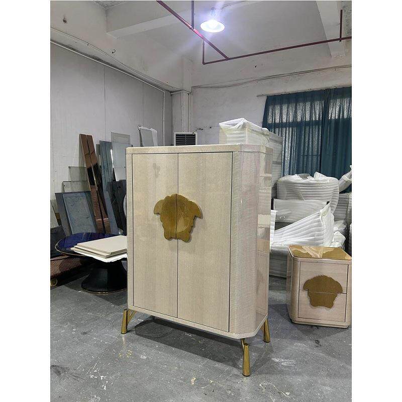 ZDD意式奢靠墙装饰柜设计轻师别墅豪宅柜酒柜衣餐边柜储柜物高端