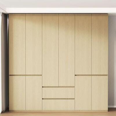 SZS橡木实木衣柜新款爆款家用卧室主分大段式全免卧拉手衣橱