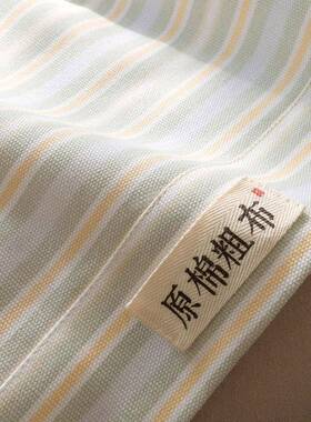 纯棉1老0粗布床单单件棉麻加厚被单床单枕xnH5Y6K7套三件套0棉全