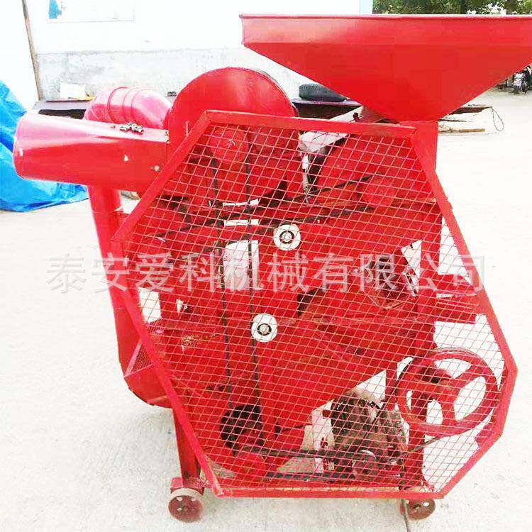 甘肃平凉花脱生壳机剥皮机动上料二次抽除风自尘抽风清选分级CSK