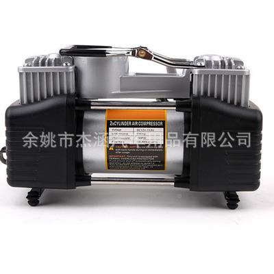 车载双杠充气泵大功340率金打泵两气属点烟器低价用款双杠12V