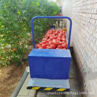 养殖场用965电动内运输大棚车轨道车棚运输小车占用空间少