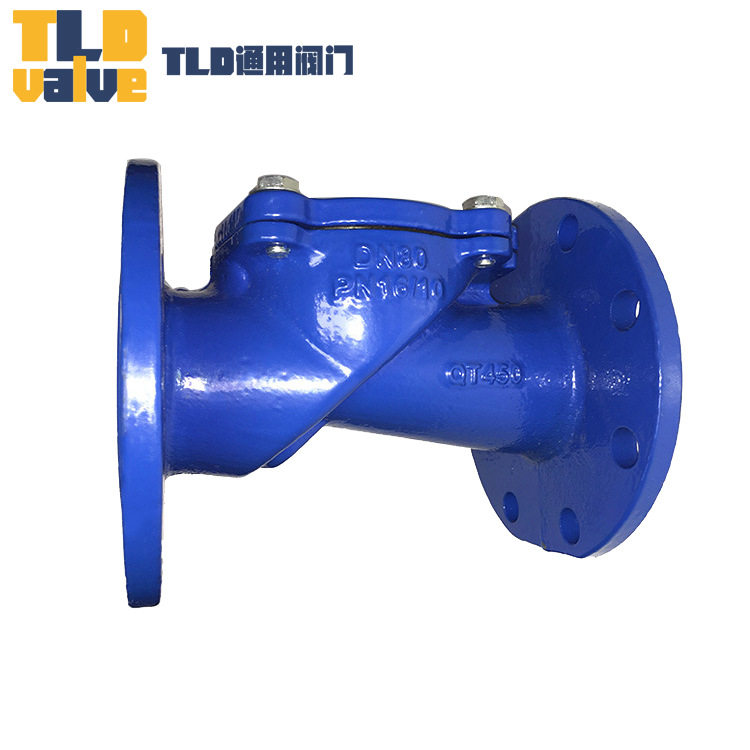 TLD橡胶瓣止回阀HC44X球磨铸铁QT450精工制造 精选品质 通用阀门
