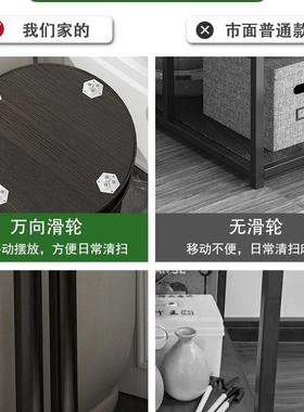 移动板茶台烧壶一体家用茶985水柜阳小型茶桌可移水动仿岩茶车边r