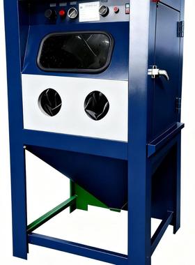 手动高压喷锈砂机环保箱保式沙机无尘环FCG小型打砂机除翻新喷设