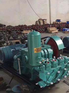 厂直销W38150注浆机三打缸家活塞B往复卧注浆泵井勘探矿用泥浆泵