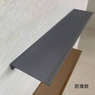 铝合金置物架挂墙壁上 厨房 浴室  展厅 客厅免打孔 一字隔板层板