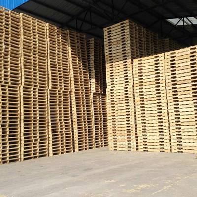 免熏蒸胶板托盘四面叉仓防潮栈板实木仓板木RLZ合架卡板厂进家库