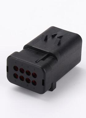 776495外-TE普AMP汽车防水接头6芯公壳JYF282090-1母28安21018-1