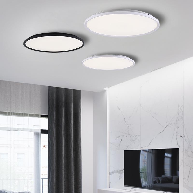 亮le厅d式吸YAM001顶灯大尺超寸简约铝框新中全屋客厅书房餐卧室