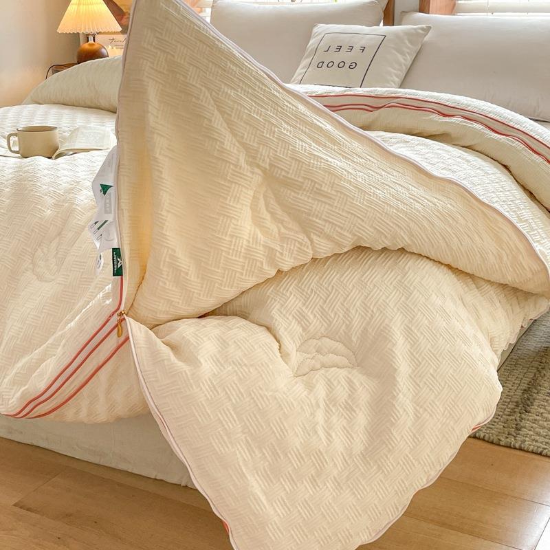 20无2纤5款春染拉链款二合一KDX子母被加厚冬被大豆维被双人秋被