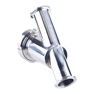 三龙卫生级快装 卡盘快管道过滤器 钢Y型过滤304器不开锈卡箍G565式