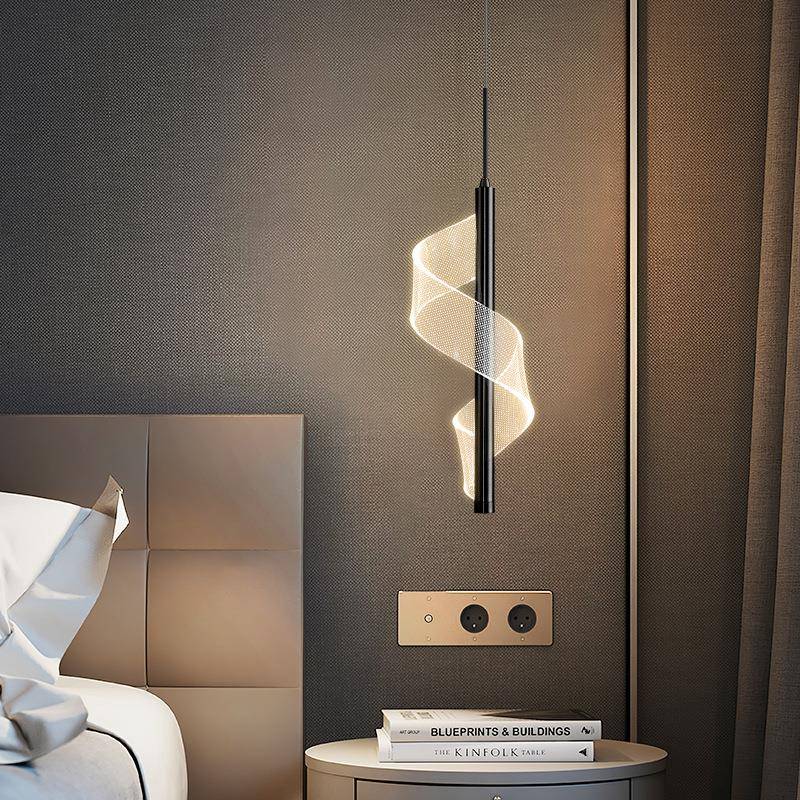 极简小灯卧室头氛围灯饰销贸床头吊灯现代吊轻奢外大气新款床BD-5