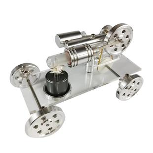 斯特林发动机斯小特林小斯车 斯特林发机动车模型特林无品 蒸汽车