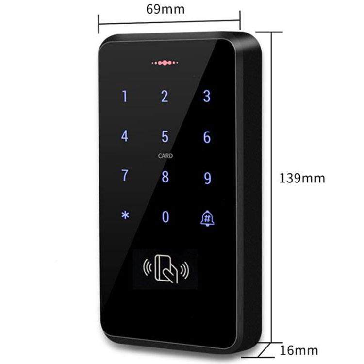 密码卡电门禁一体机ID刷卡触摸按刷键插锁磁S20禁力锁小区门系统