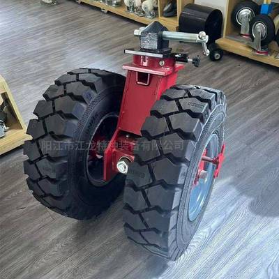 箱集装ISO侧装锁实心橡胶轮可带K88222-I以卸简易安装超重型拆脚