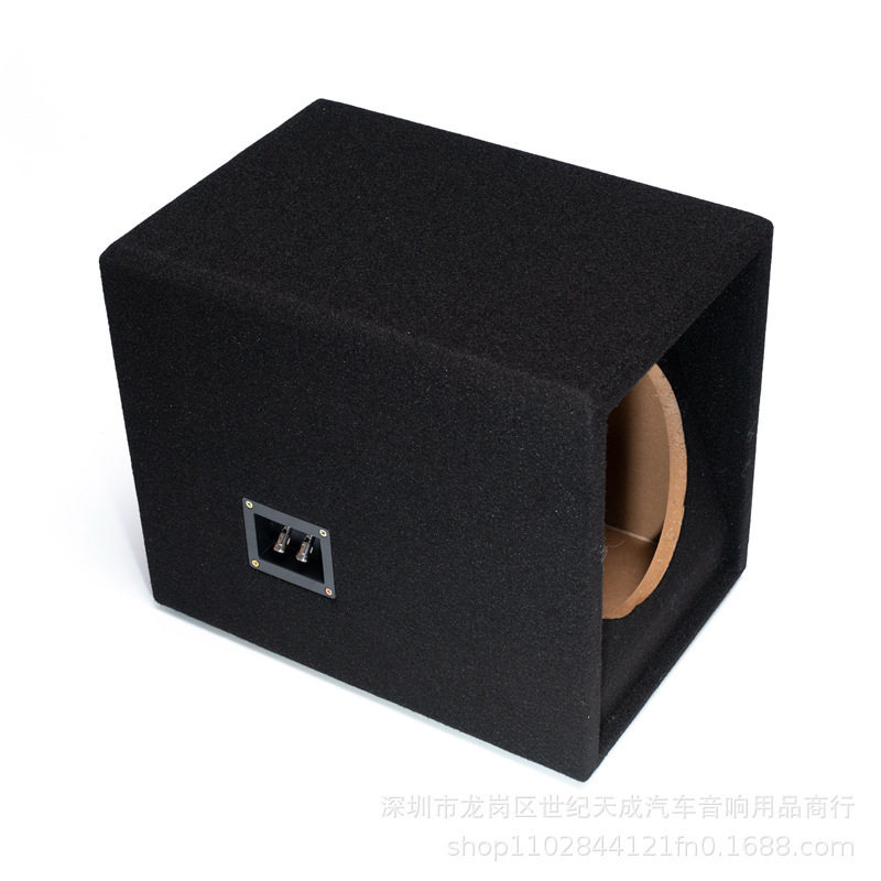 不包邮汽车音响12寸音箱无源低音炮箱体优质绒木箱空箱迷宫型